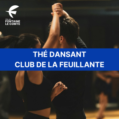 Deux danseurs en action, club de danse "Thé Dansant Club de la Feuillante", Ville de Fontaine le Comte.